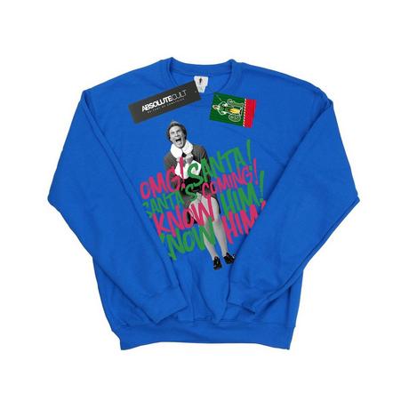 Elf  Santa´s Coming Sweatshirt 