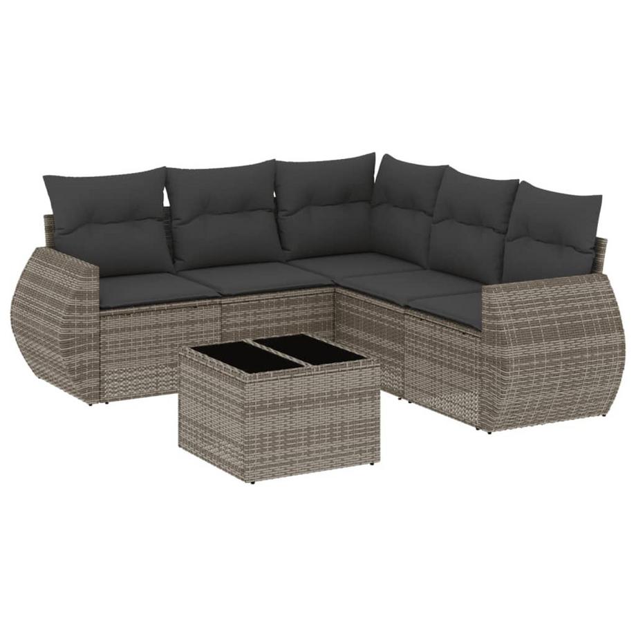 Garten sofagarnitur poly-rattan