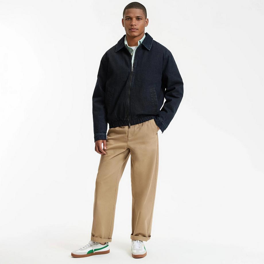 La Redoute Collections  Bomberjacke aus rauem Denim 