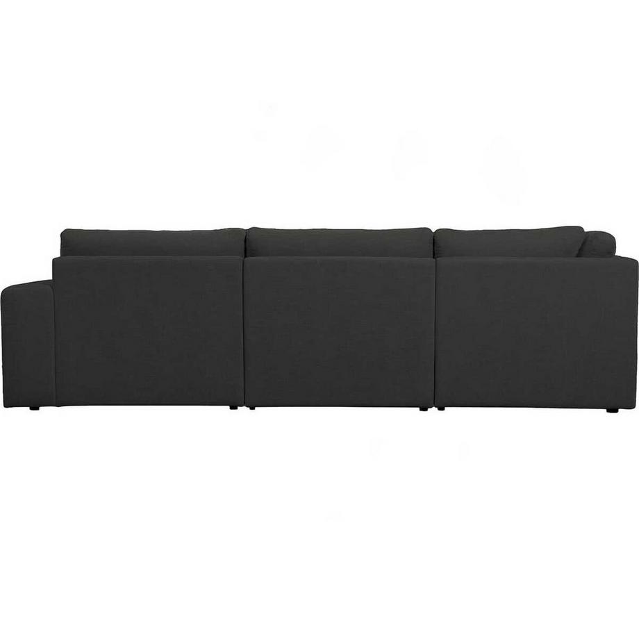 mutoni Canapé d'angle Family arrondi à gauche anthracite 301x189  