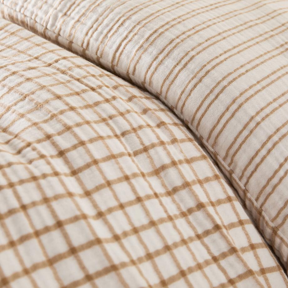 La Redoute Intérieurs Housse de couette en gaze de coton  