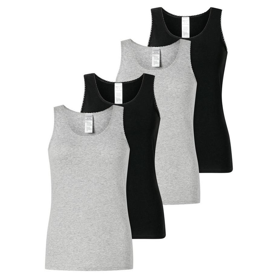 Unterhemd  4er Pack Stretch