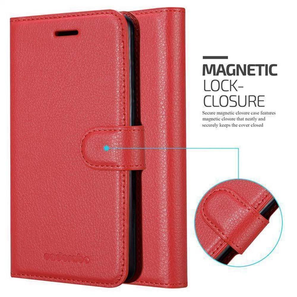 Cadorabo  Housse compatible avec Huawei P30 - Coque de protection avec fermeture magnétique, fonction de support et compartiment pour carte 