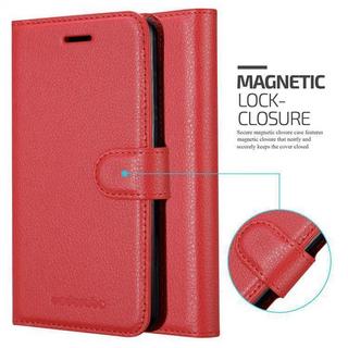 Cadorabo  Housse compatible avec Huawei P30 - Coque de protection avec fermeture magnétique, fonction de support et compartiment pour carte 