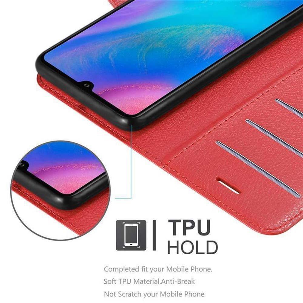 Cadorabo  Housse compatible avec Huawei P30 - Coque de protection avec fermeture magnétique, fonction de support et compartiment pour carte 