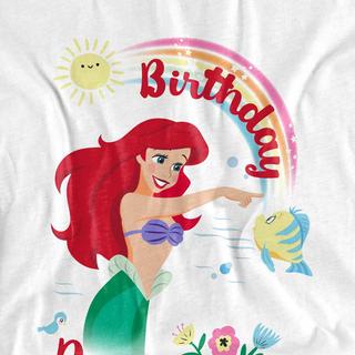 The Little Mermaid Birthday Princess Langarm T-Shirt  