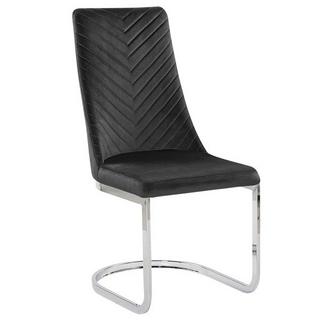 Beliani Lot de 2 chaises en Velours Moderne ALTOONA  