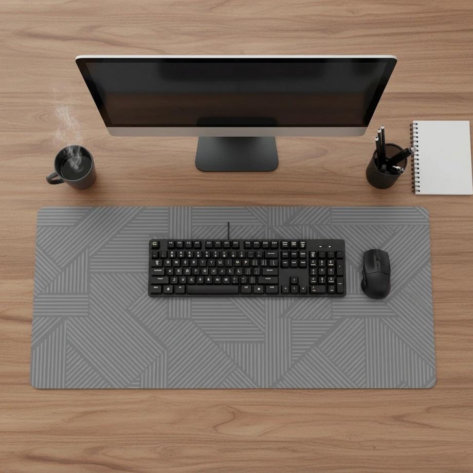 KAMA Design Schreibtischmatte, Mousepad (Kunstleder)  