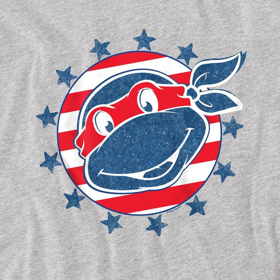 TEENAGE MUTANT NINJA TURTLE  T-ShirtMotiftyle Portrait 4th Of July 