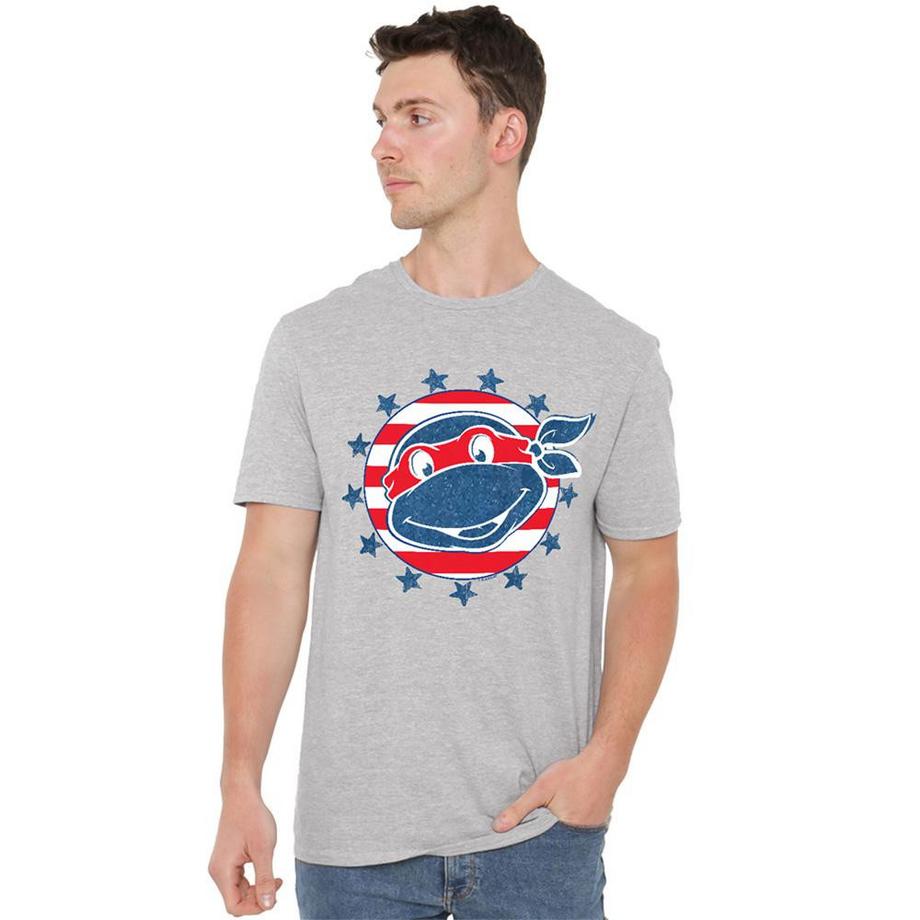 TEENAGE MUTANT NINJA TURTLE  T-ShirtMotiftyle Portrait 4th Of July 