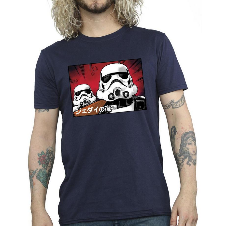 STAR WARS T-Shirt con Stampa Grafica Stormtrooper  