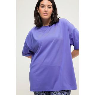 Studio Untold  T-Shirt, oversized, Rundhals, Halbarmviolett 