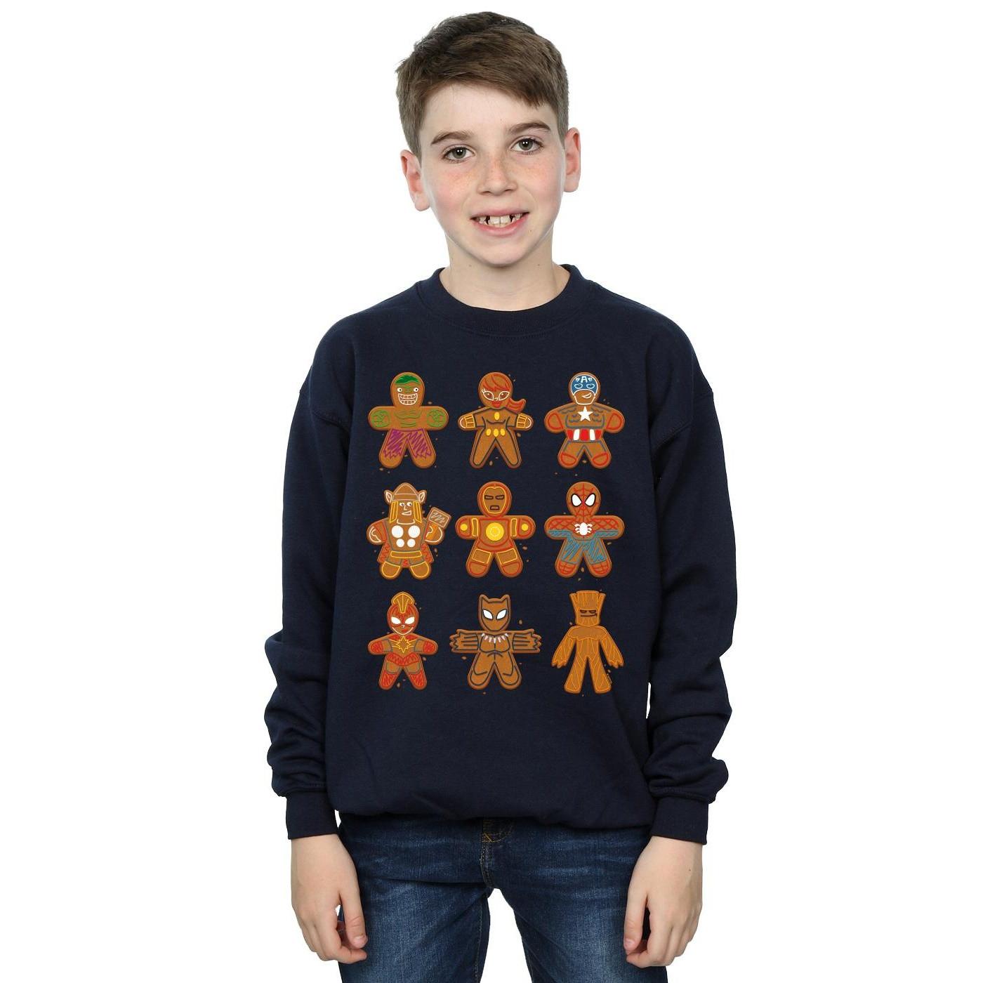 MARVEL  Avengers Christmas Gingerbread Sweatshirt 