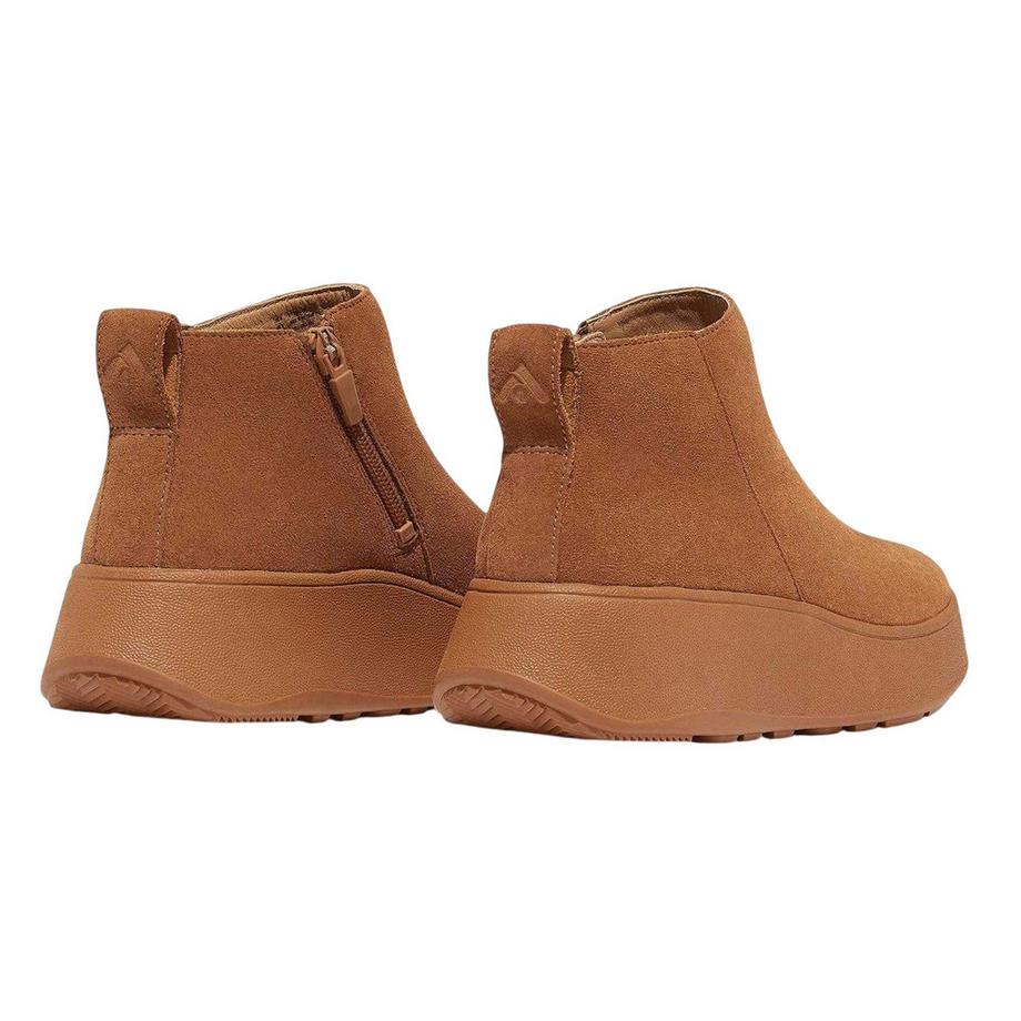 Fitflop Stivaletti in Pelle Scamosciata con Zeppa  
