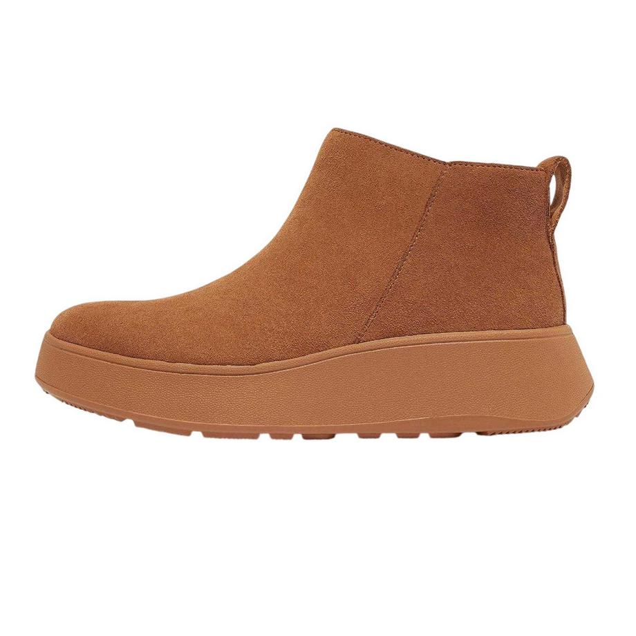 Fitflop Stivaletti in Pelle Scamosciata con Zeppa  