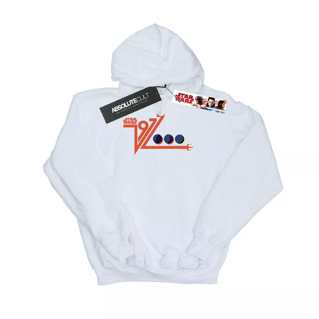 STAR WARS - 1977 Death Star Kapuzenpullover, für Herren, Weiss, Größe S