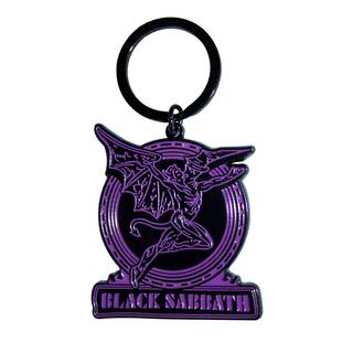 Black Sabbath Portachiavi Stemma Demone Viola  