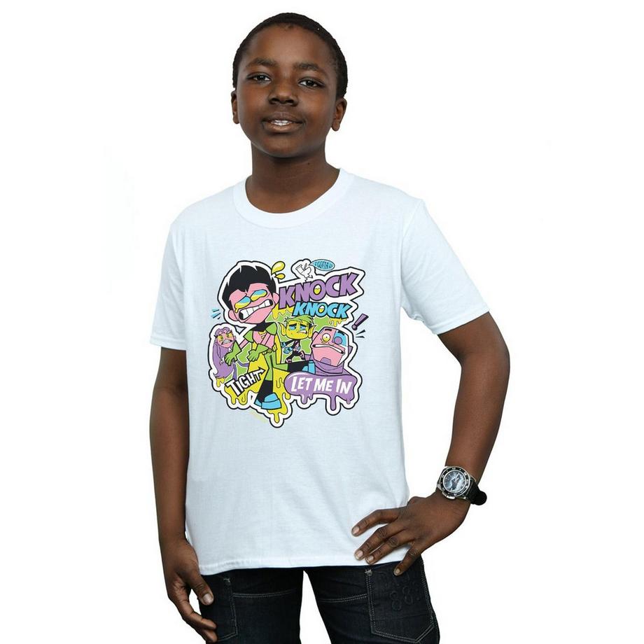 DC COMICS  Teen Titans Go Knock Knock TShirt 