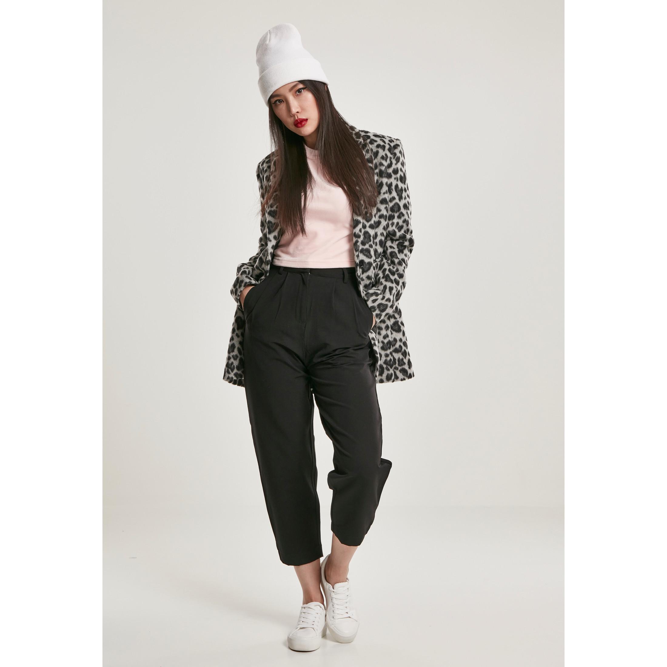 URBAN CLASSICS Urban Classic High Waist Cropped Pantaloni  