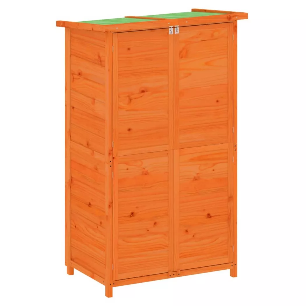 VidaXL - Geräteschuppen holz, One Size, Braun