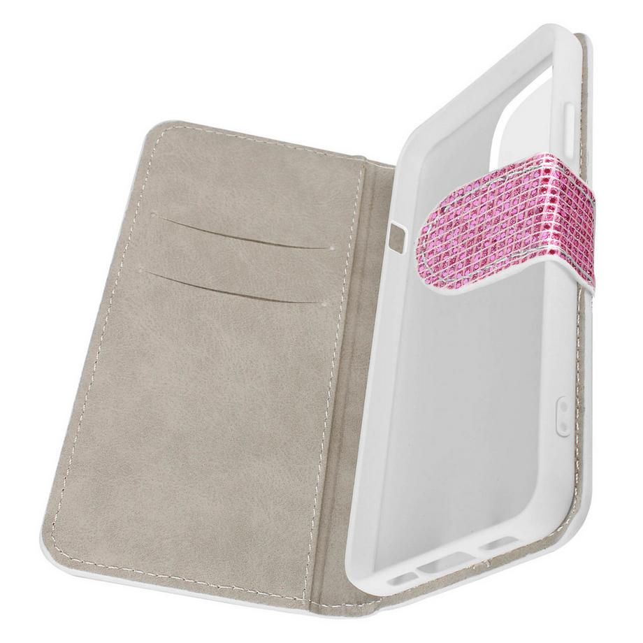 Avizar  Glitter-Hülle iPhone 15 Rosa 