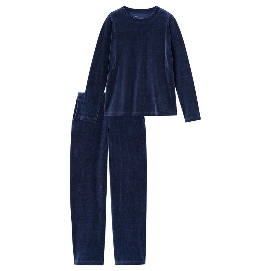 Schiesser Casual Velour - Schlafanzug  