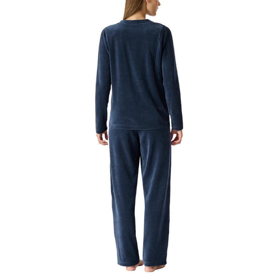 Schiesser Casual Velour - Schlafanzug  