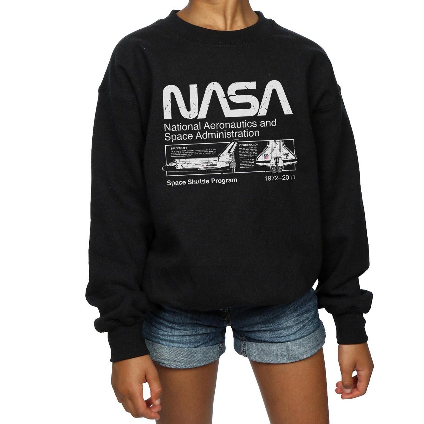 Nasa  Classic Space Shuttle Sweatshirt 