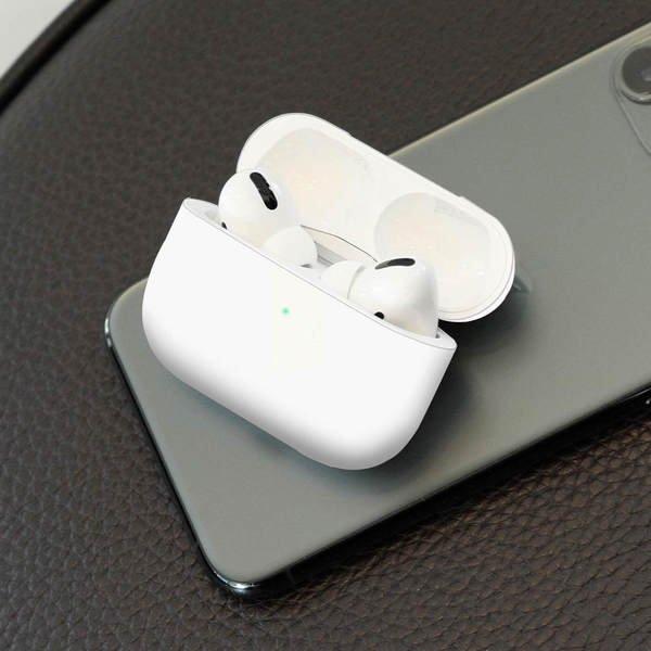 Avizar  AirPods Pro Silikon Schutzhülle Weiß 