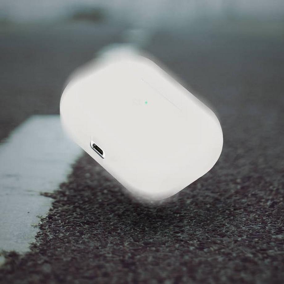 Avizar  AirPods Pro Silikon Schutzhülle Weiß 