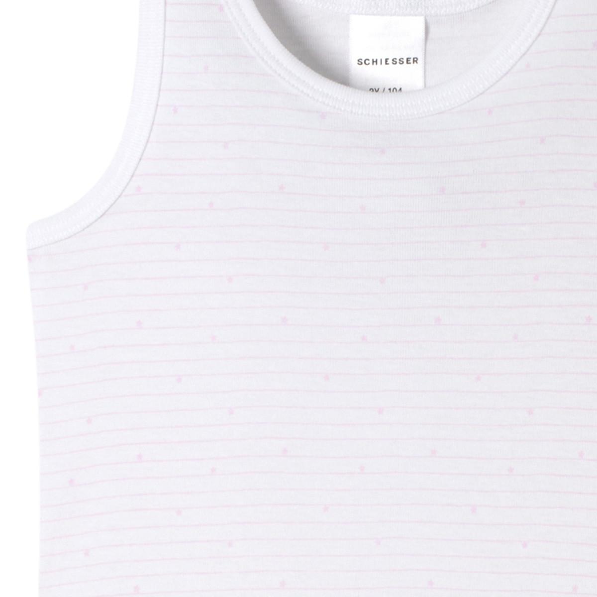 Schiesser  À fines côtes Coton bio - lot de 6 - débardeur 