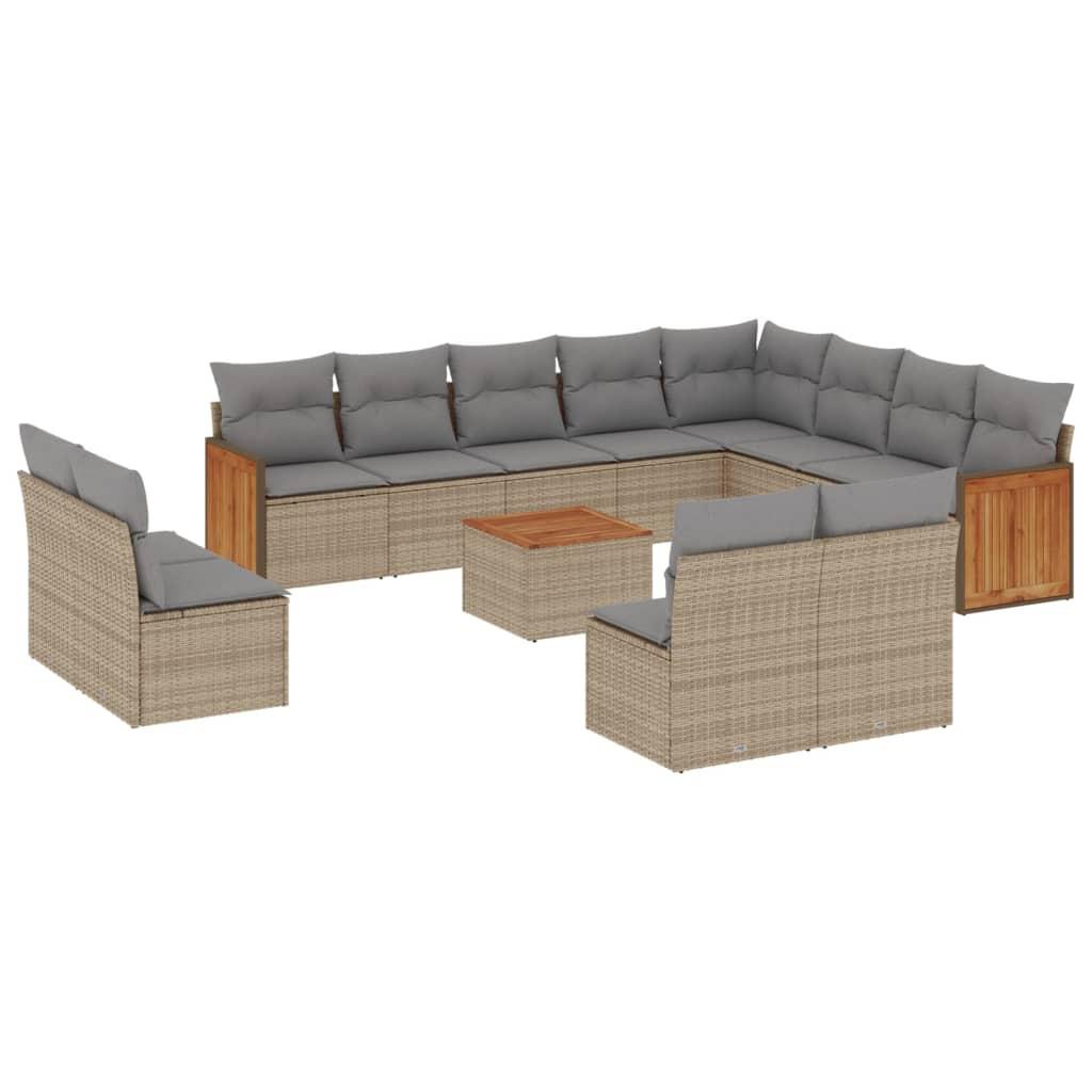 VidaXL Garten sofagarnitur poly-rattan  