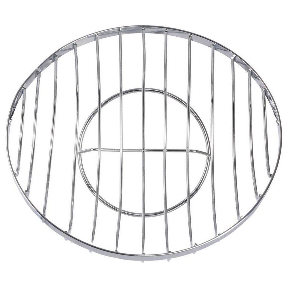 Northix  Corbeille à fruits en acier chromé 