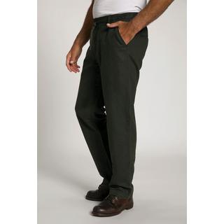 JP1880  Leinenmixhose, Elastikbund, Basic Fit 