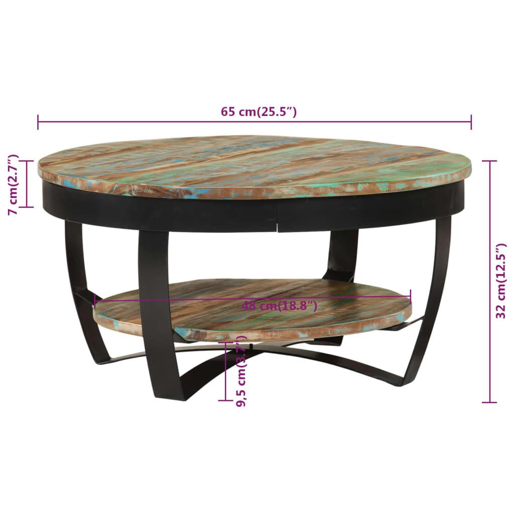 VidaXL Table basse bois  