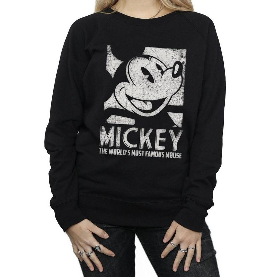 Disney Mickey The World's Most Famous Mouse Sweatshirt  