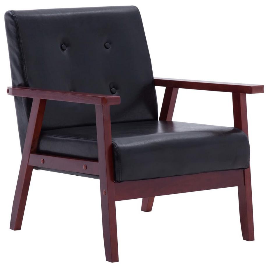 Fauteuil cuir artificiel