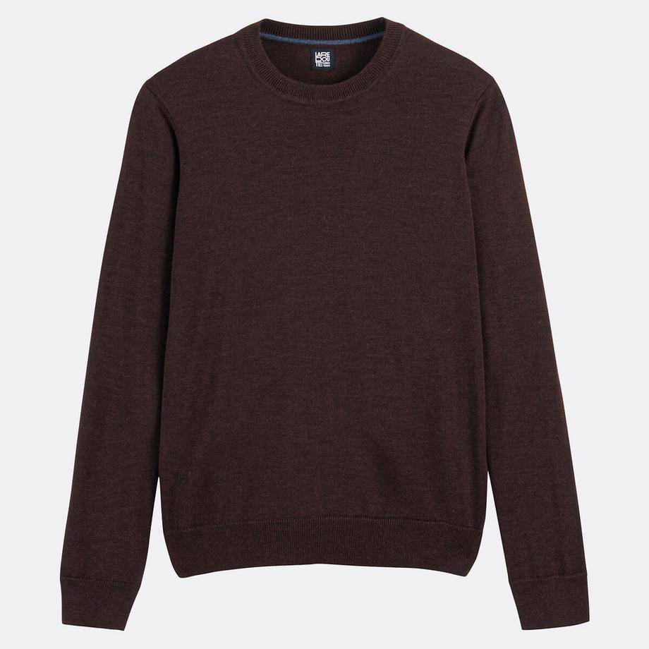 La Redoute Collections Pullover Signature in Lana Merino  