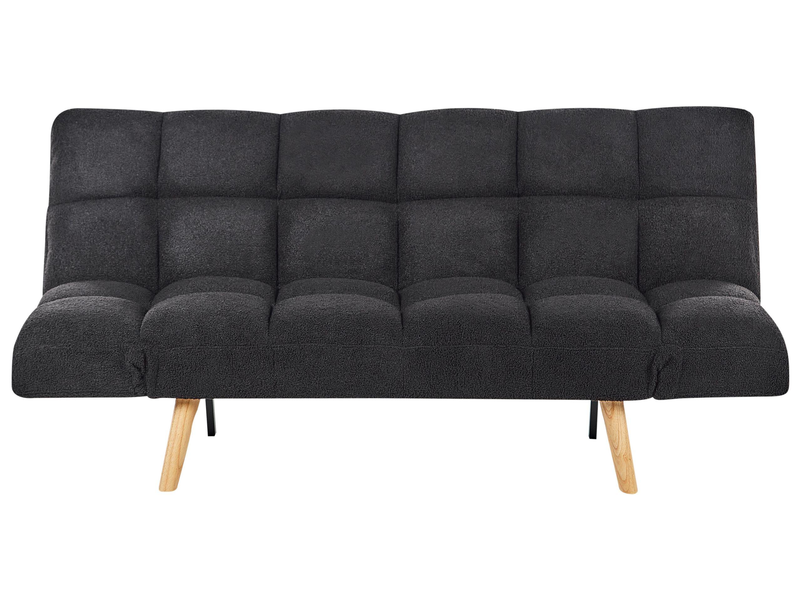 Beliani Schlafsofa aus Bouclé Retro INGARO  