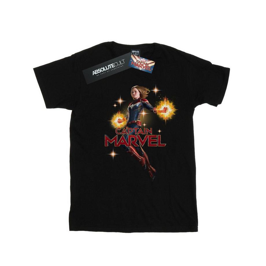MARVEL Captain T-Shirt Stampa Grafica  