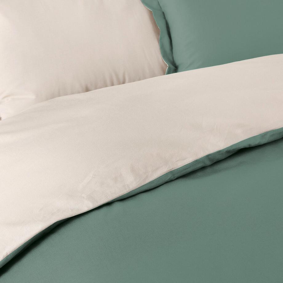 La Redoute Intérieurs Housse de couette bicolore  