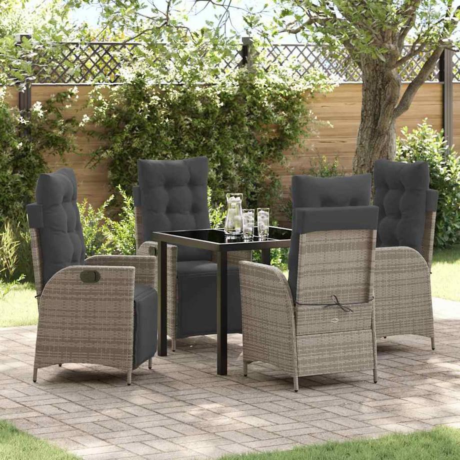 VidaXL Garten essgruppe poly-rattan  