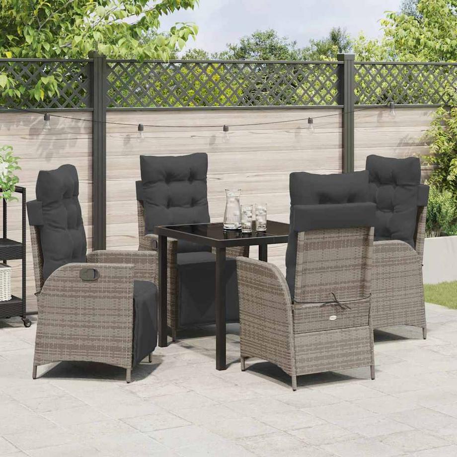 VidaXL Garten essgruppe poly-rattan  
