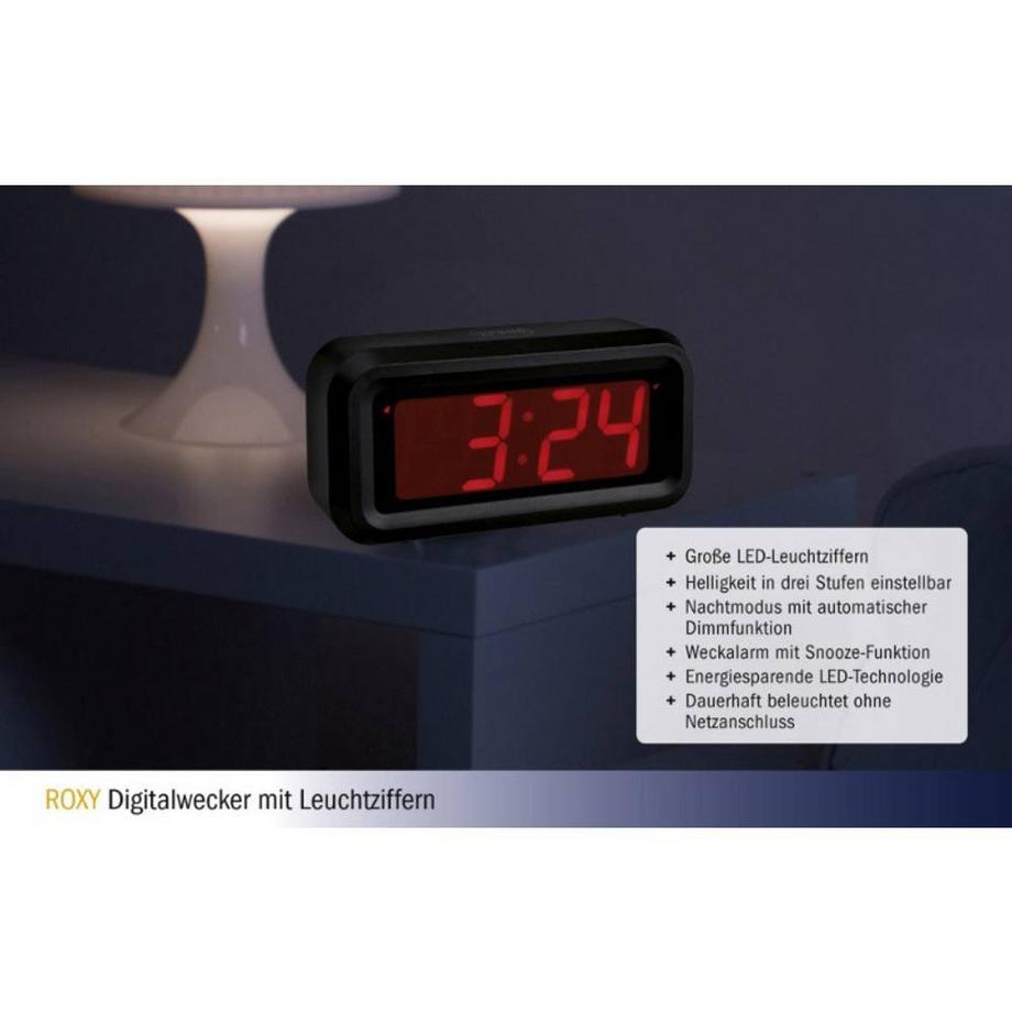 TFA Dostmann Réveil numérique ROXY  