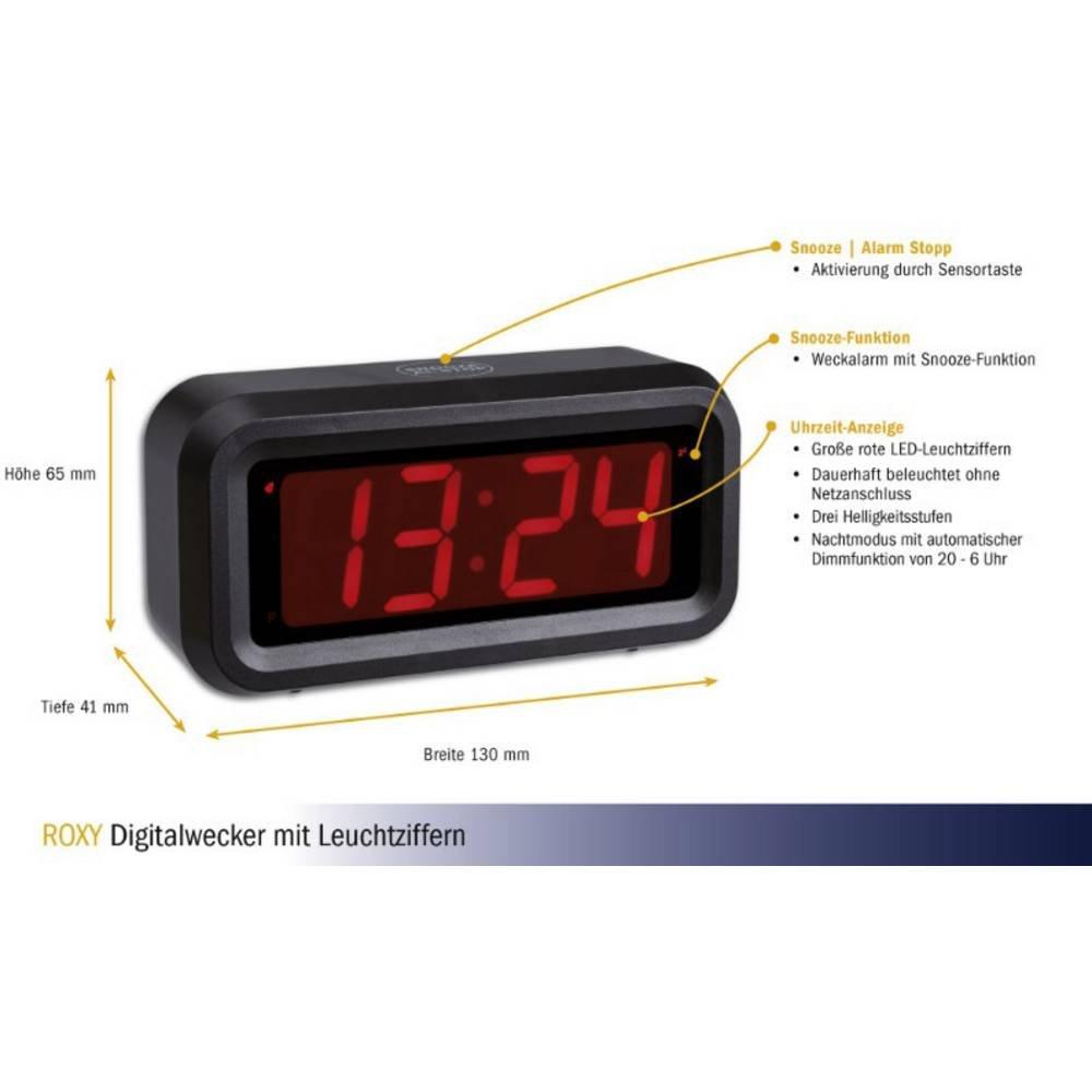 TFA Dostmann Réveil numérique ROXY  