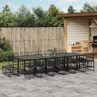 VidaXL Garten essgruppe poly-rattan  