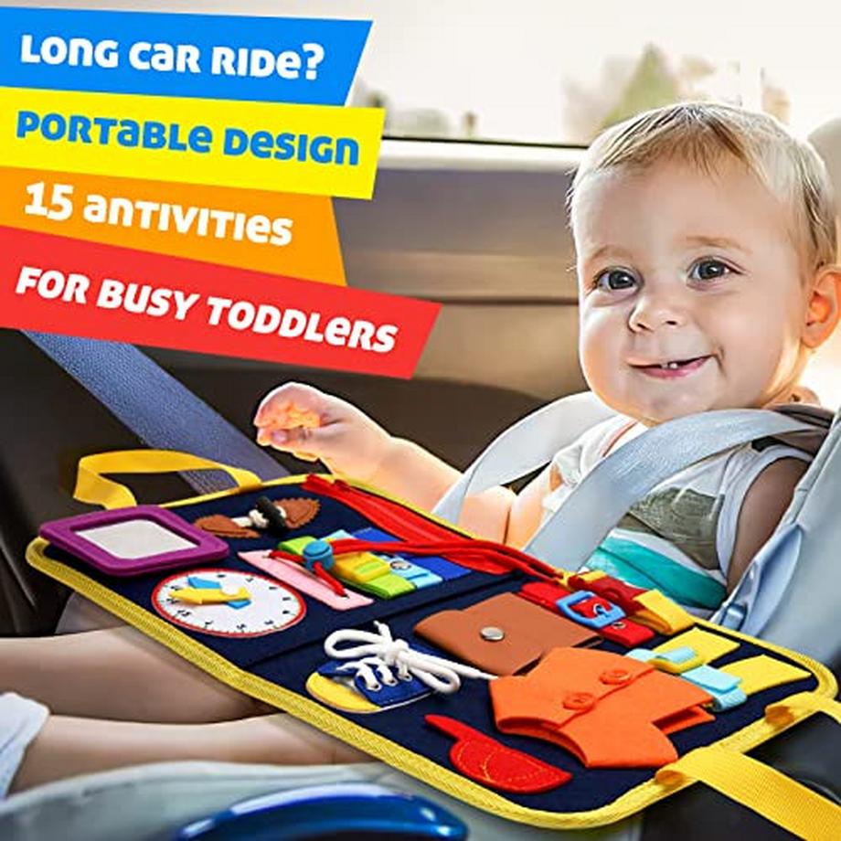 Activity-board  Activity Busy Board 1-3 years Toddler toy Baby motor skills toy 
