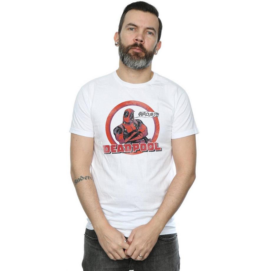 MARVEL Seriously T-Shirt Stampata  