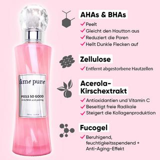 âme pure  Peels So Good - AHA / BHA-Gesichts Peeling-Gel mit Fruchtsäuren 