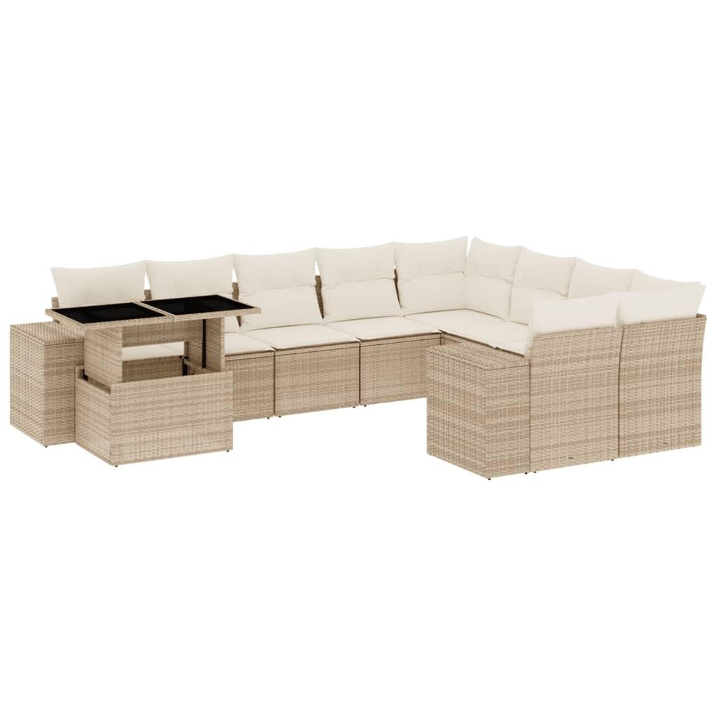 VidaXL Garten sofagarnitur poly-rattan  